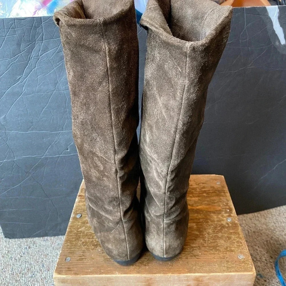 Classique Leather Upper Knee High Boots Women Size 8.5 - Picture 5 of 6